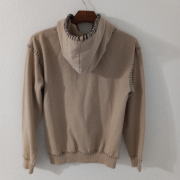 Hot Topic XS Soul Stitch Whimseygoth Pullover Hoodie in Beige - Picture 3 of 7